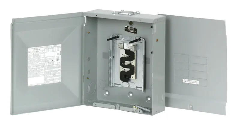 Eaton 125 amps 120/240 V 6 space 12 circuits Surface Mount Main Lug Load Center - Open Box