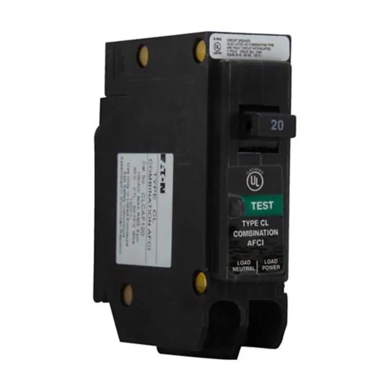 Eaton 20 amps AFCI Single Pole Circuit Breaker