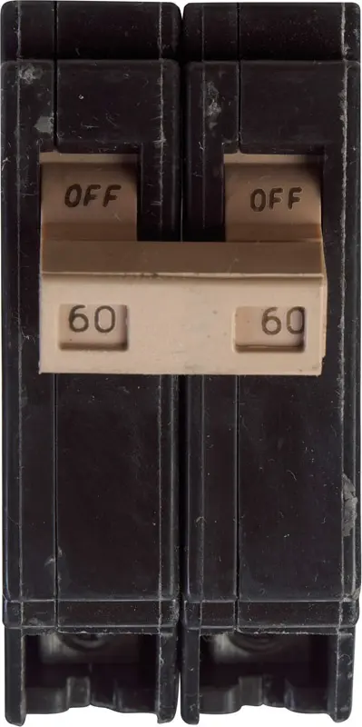 Eaton 60 amps Plug In 2-Pole Circuit Breaker - Open Box