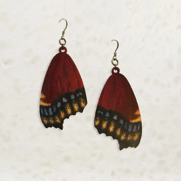 Eco Friendly Wood Earrings