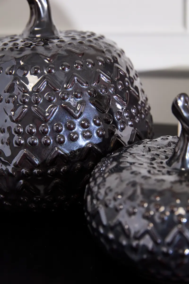 Eerie Pumpkin Set of 4 By Accent Decor