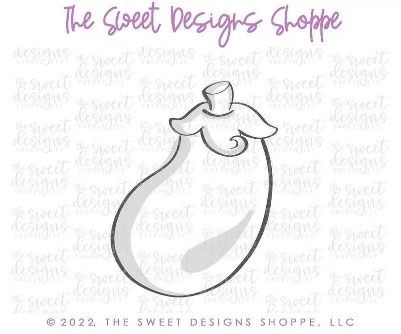 Eggplant - Cookie Cutter