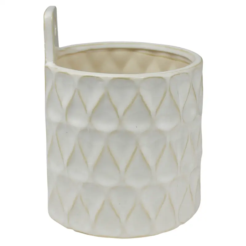 Elza Wall Planter, Ceramic - Small Set Of 2 By HomArt
