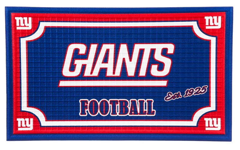 Embossed Door Mat-New York Giants,41em3820