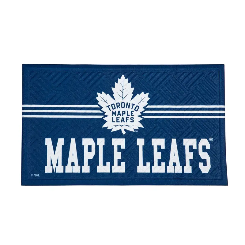Embossed Mat, Cross Hatch, Toronto Maple Leafs