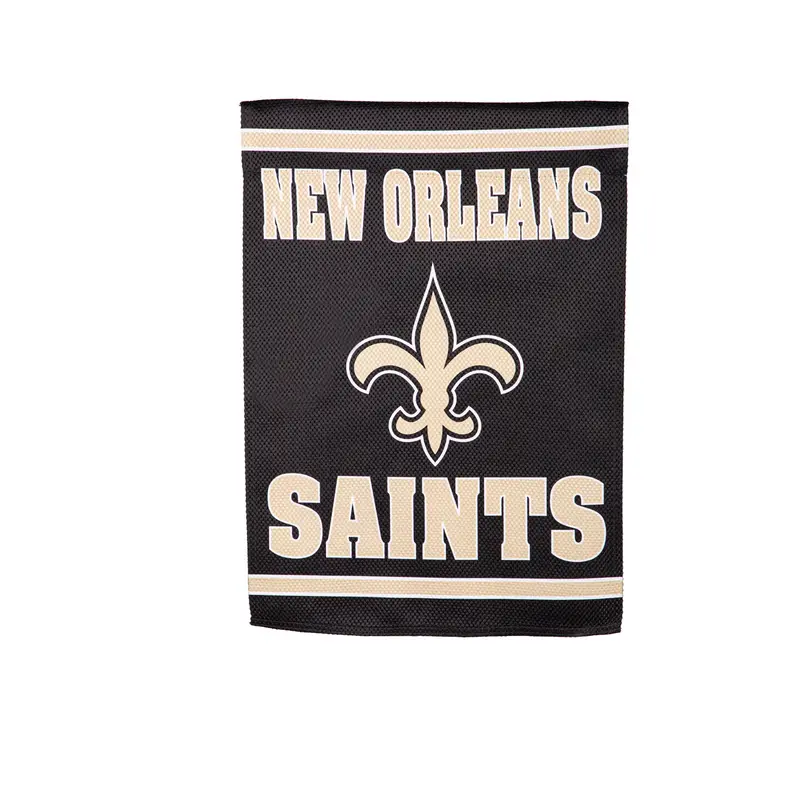 Embossed Suede Flag, GDN Size, New Orleans Saints,14es3819