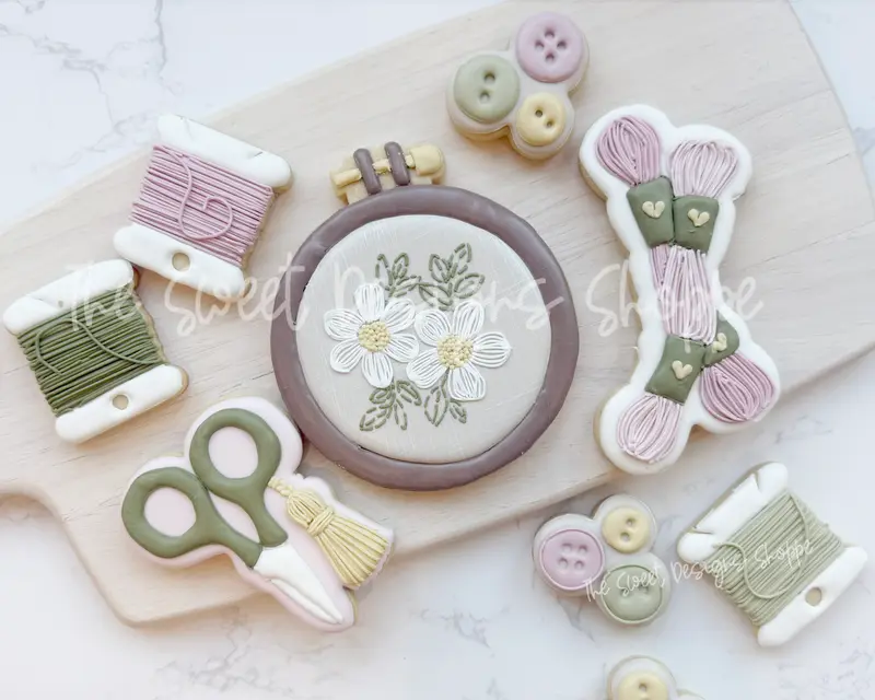 Embroidery Set - Set of 5 - Cookie Cutters