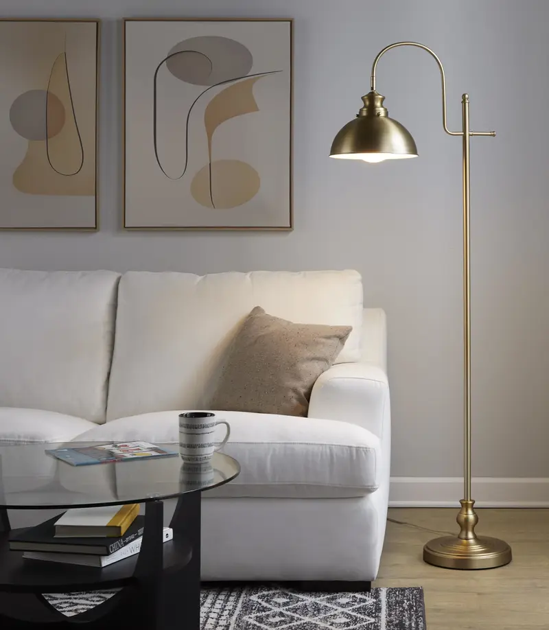 Emery Reader 64" Metal Floor Lamp By LumiSource - GFI64-EMRYRDR AU