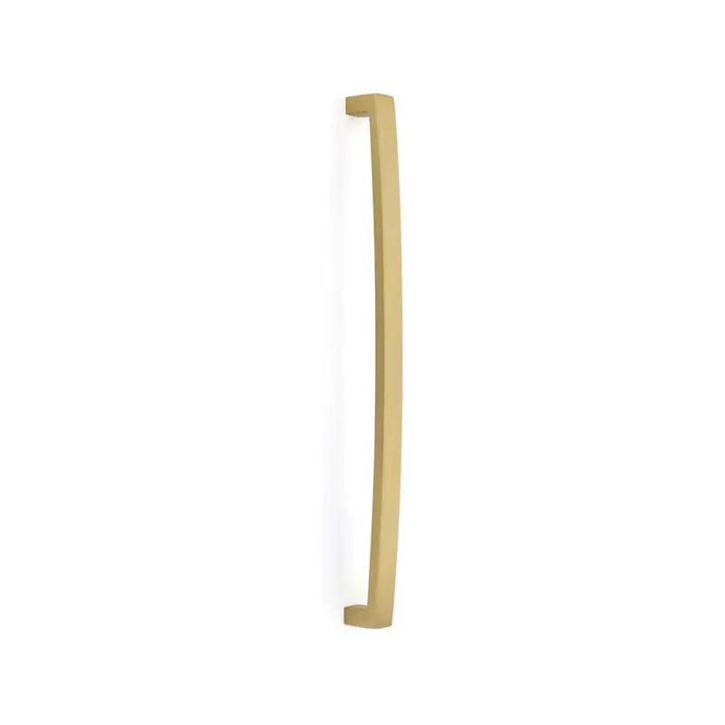 EMTEK BAUHAUS APP PULL 18" US4 - SATIN BRASS