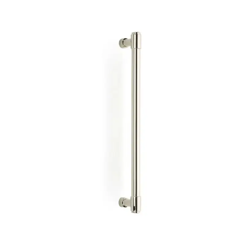 EMTEK JASPER APP PULL 12" US14 - POLISHED NICKEL