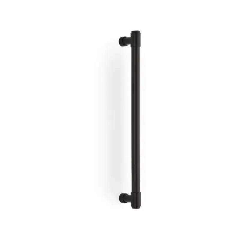 EMTEK JASPER APP PULL 12"  US19 - FLAT BLACK