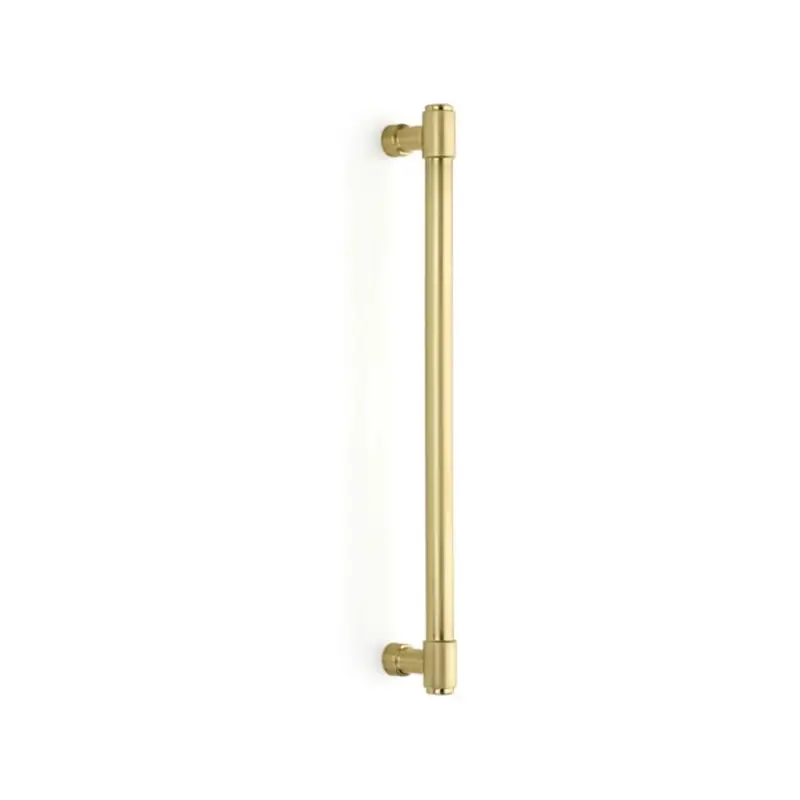EMTEK JASPER APP PULL 12"  US4 - SATIN BRASS