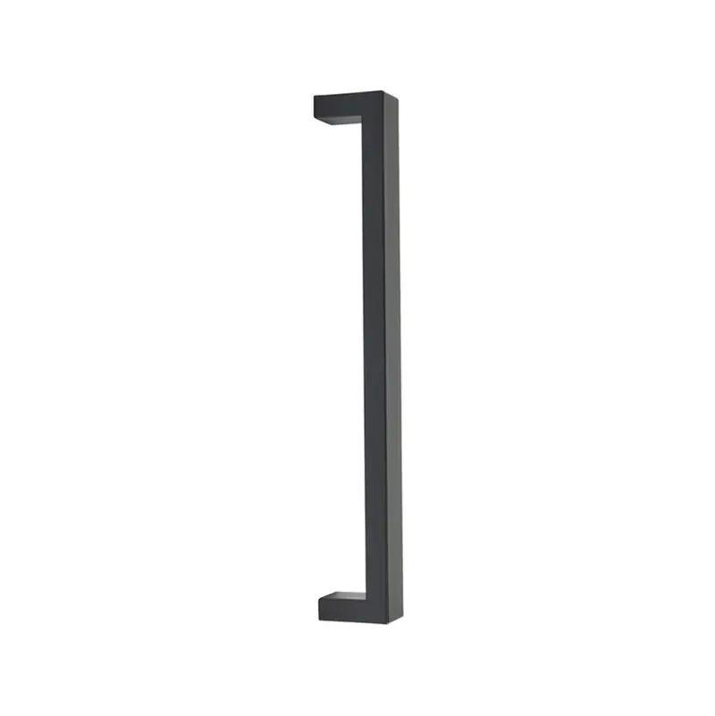 EMTEK KEATON APP PULL 18" US19 - FLAT BLACK