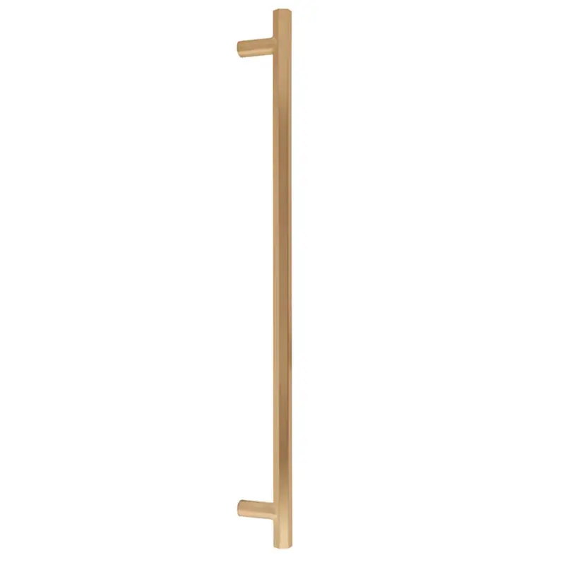 EMTEK MOD HEX APP PULL 12" US4 - SATIN BRASS