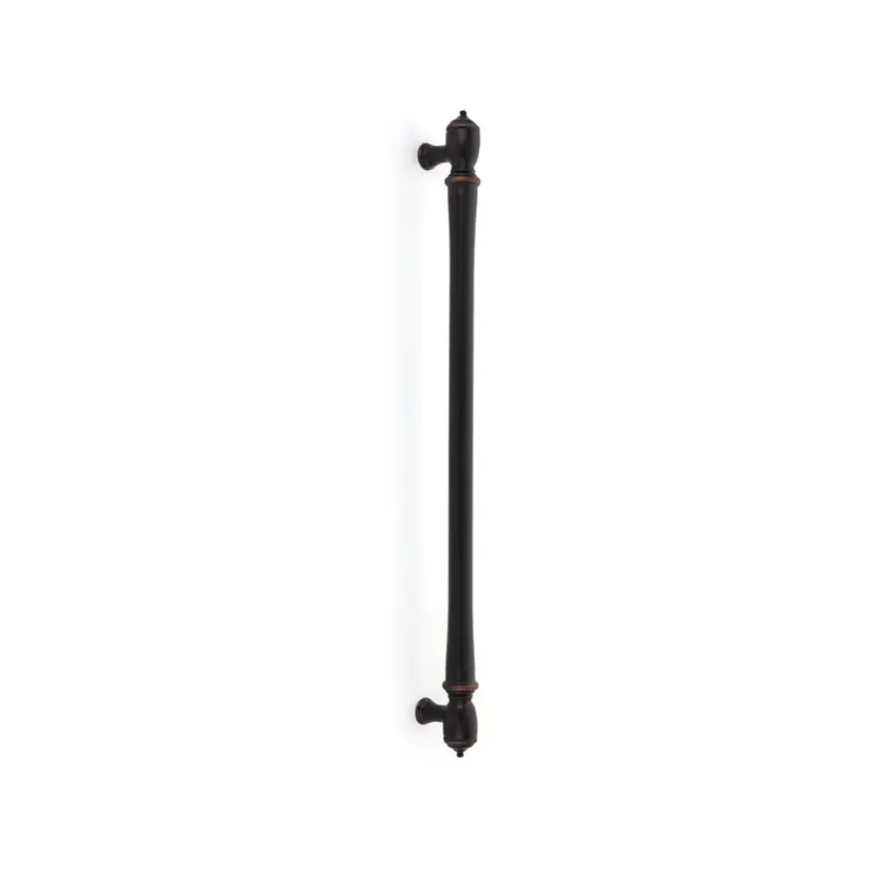 EMTEK SPNDL APP PULL 12" US10B - OIL RUBBED BRONZE