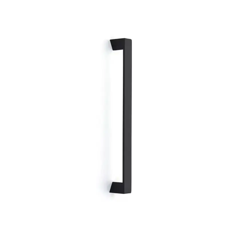 EMTEK TRINITY APP PULL 12" US19 - FLAT BLACK