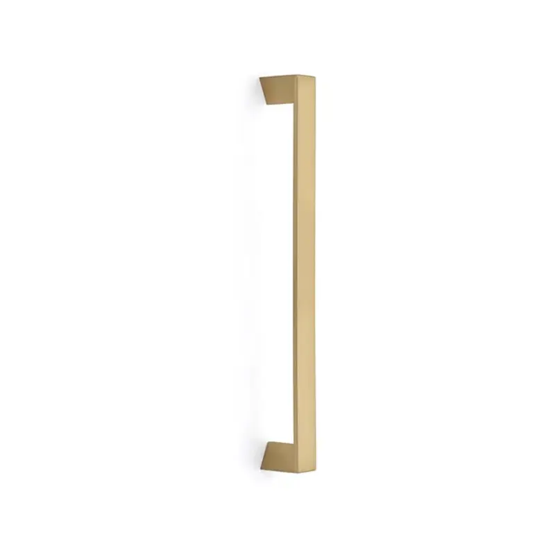 EMTEK TRINITY APP PULL 12" US4 - SATIN BRASS