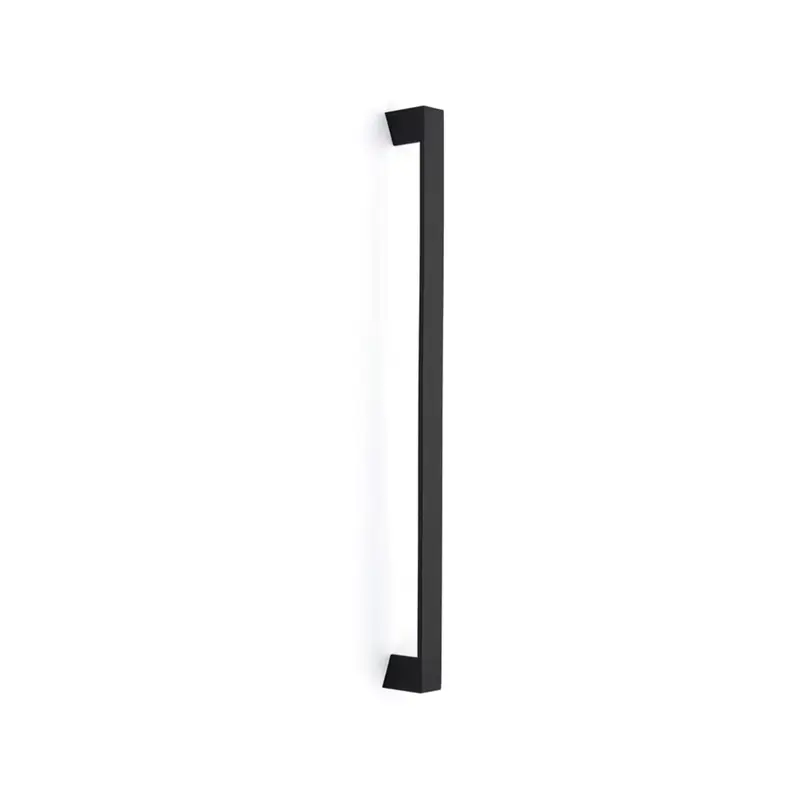 EMTEK TRINITY APP PULL 18" US19 - FLAT BLACK