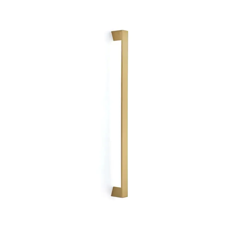 EMTEK TRINITY APP PULL 18"  US4 - SATIN BRASS