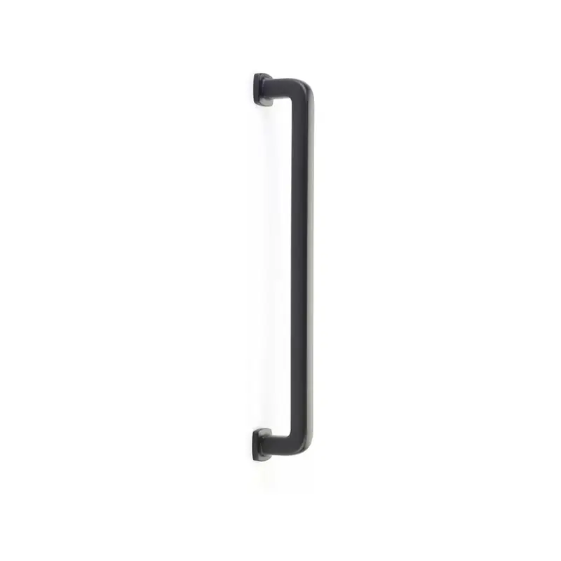 EMTEK WESTRIDGE APP PULL 12"  US19 - FLAT BLACK