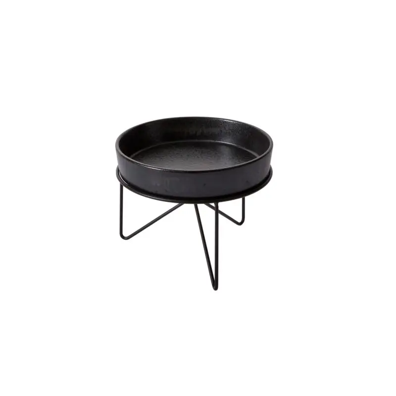 Encino Tray with Stand 10"x 7.75" By Accent Decor