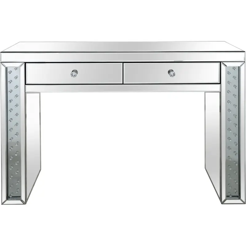 Encrusted Crystal Console Table By Homeroots