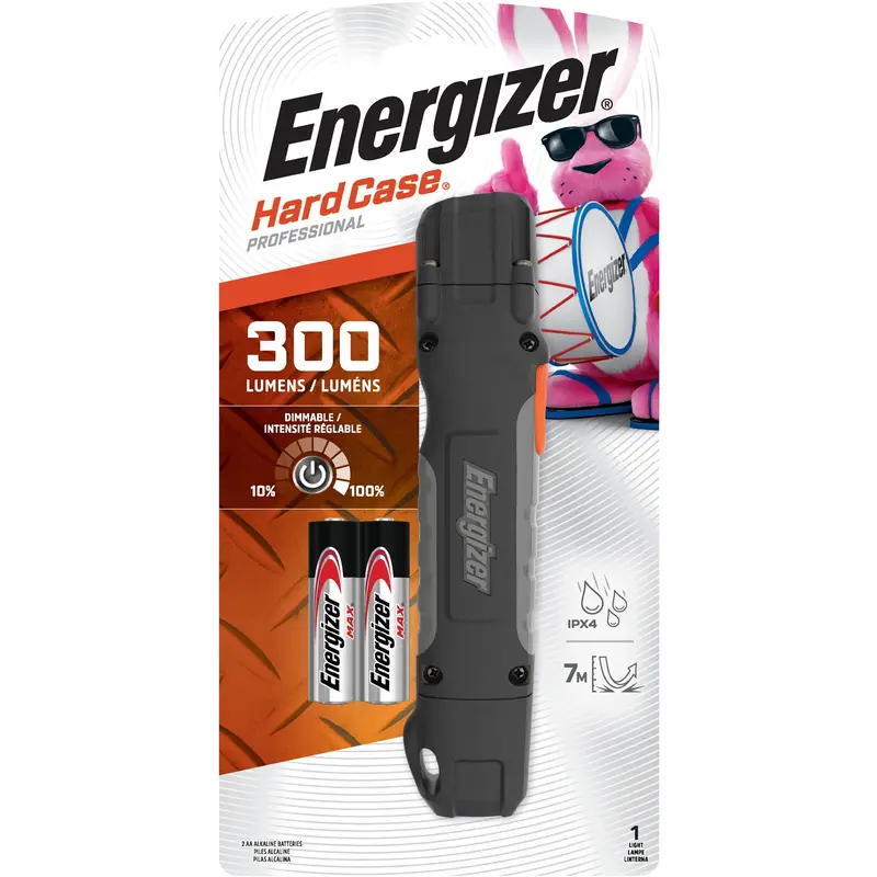 Energizer Hard Case 300 Lumen LED Work Light Flashlight, Weather-Resistant - Deal of The Week