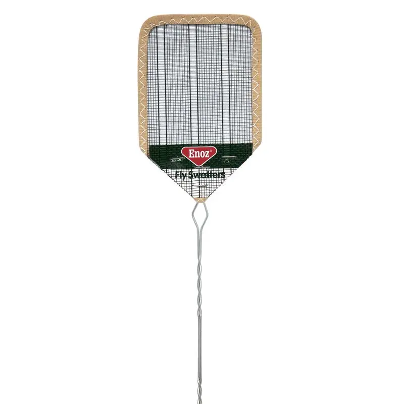 Enoz Assorted Aluminum Fly Swatter (Pack of 12) - Deal of The Week