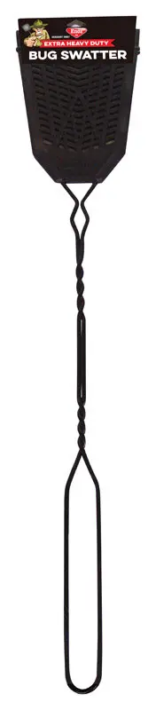 Enoz Black Plastic Fly Swatter (Pack of 24) - Deal of The Week