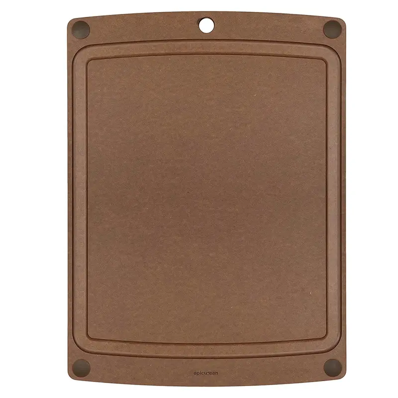 Epicurean All-In-One 19.5-Inch × 14.5-Inch Cutting Board, Nutmeg/Brown