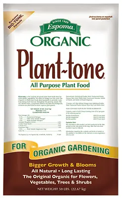 Espoma Plant-tone Organic Granules Plant Food 50 lb - Deal of The Week