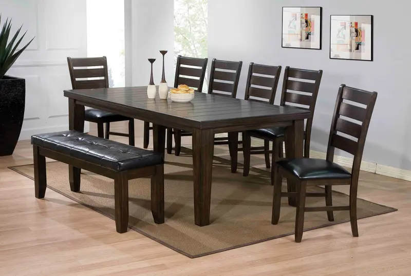 Espresso Dining Table By Homeroots