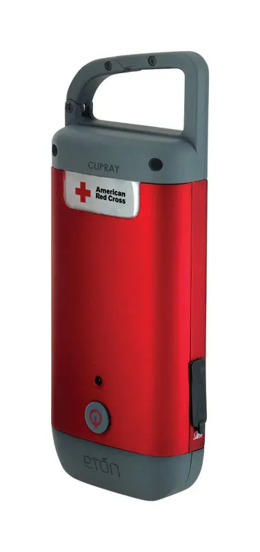 Eton Red LED Hand Crank Flashlight - Deal of The Week