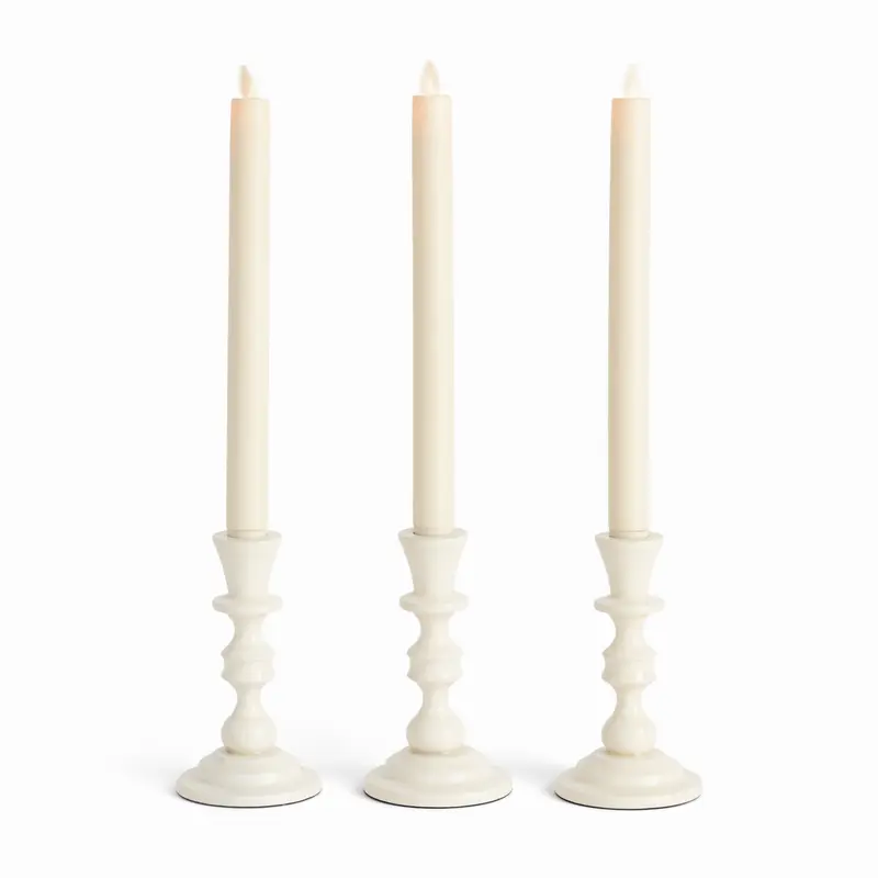 Eve Taper Holders, Set Of 3