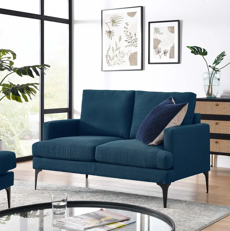Evermore Upholstered Fabric Loveseat By Modway - EEI-6006