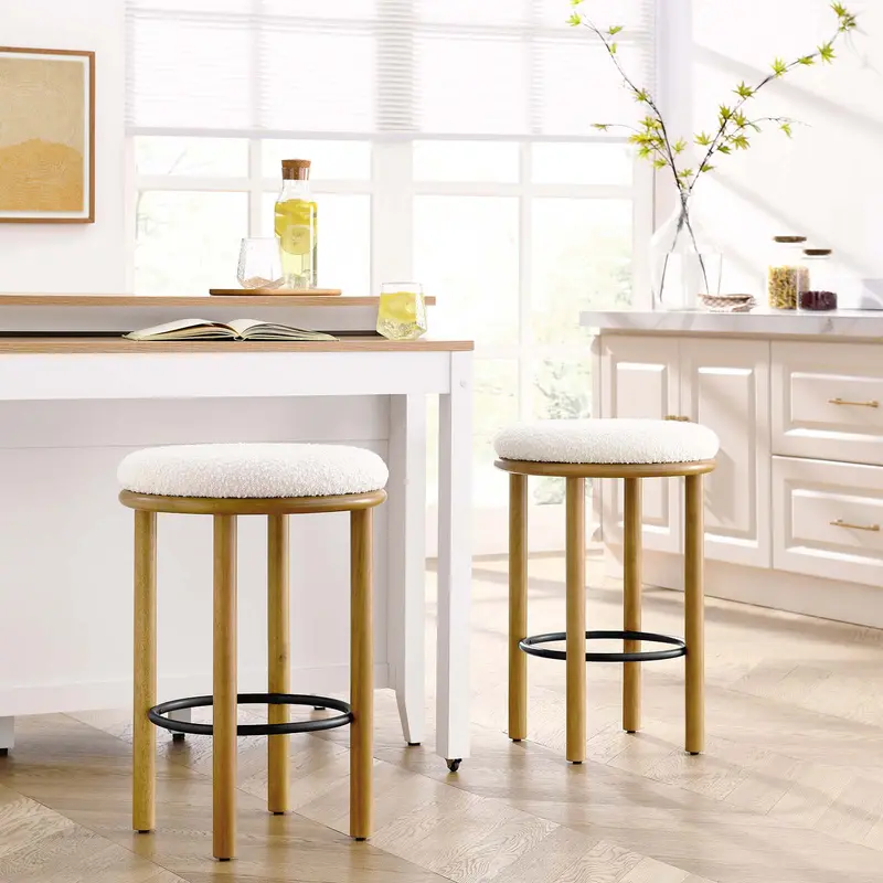 Fable Boucle Fabric Counter Stools - Set of 2 By Modway - EEI-6818