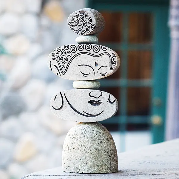 Face of Buddha Set of 2 By Garden Age Supply