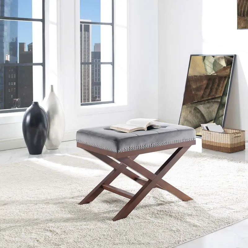 Facet Velvet Bench By Modway - EEI-2571
