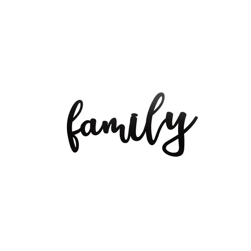 Family Above Door Sign