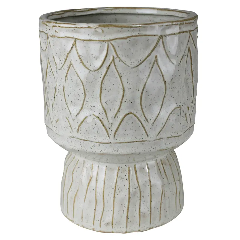 Farallon Vase, Ceramic - Large Set Of 2 By HomArt