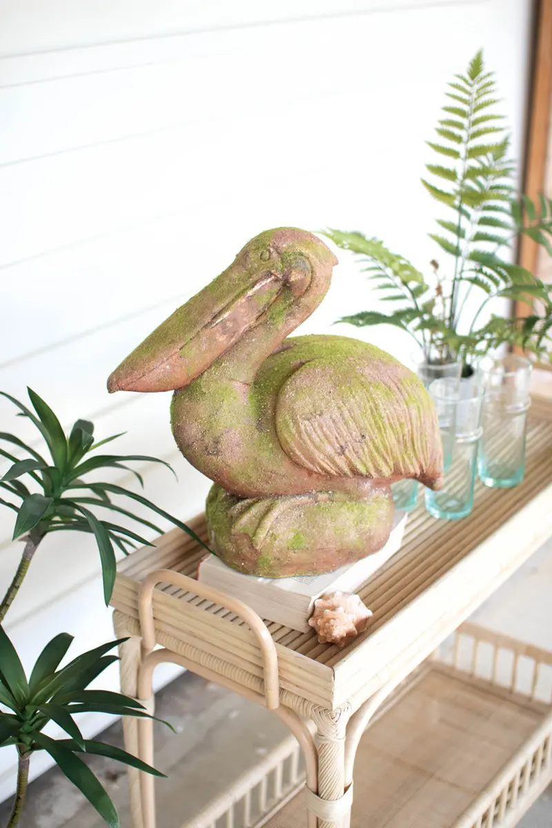 Faux Concrete Pelican By Kalalou