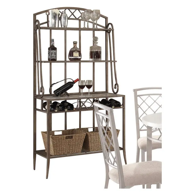 Faux Marble And Antique Rack By Homeroots