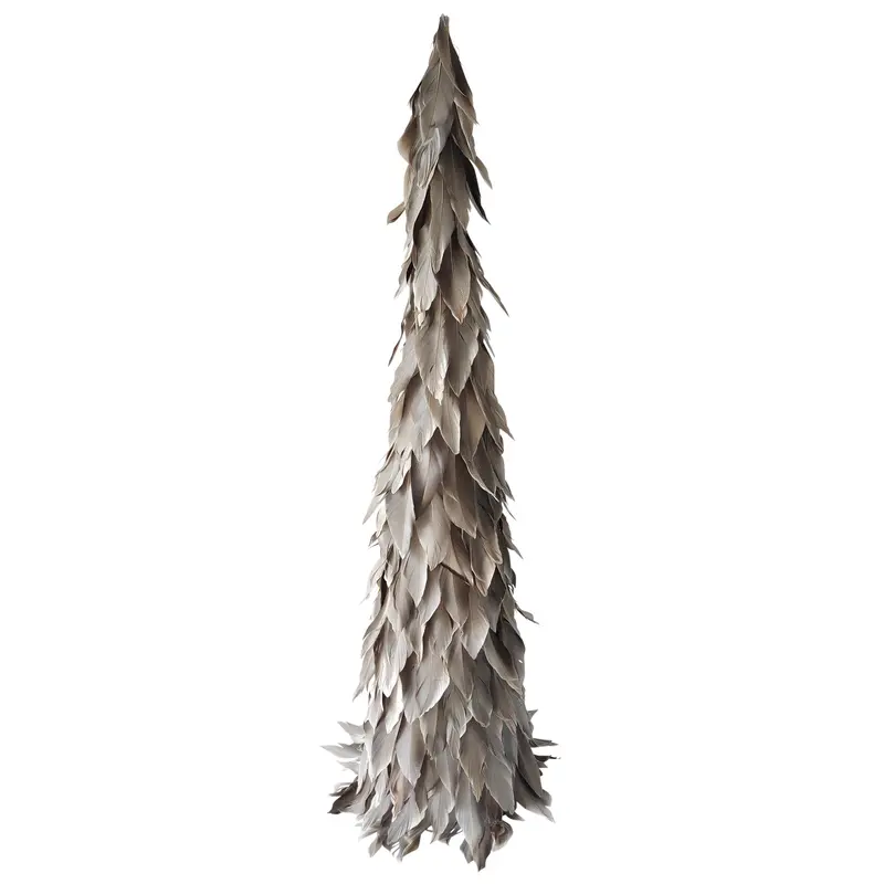 Feather Tree, Grey - Large By HomArt