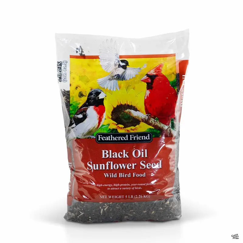 Feathered Friend Black Oil Sunflower Seed 5 lb