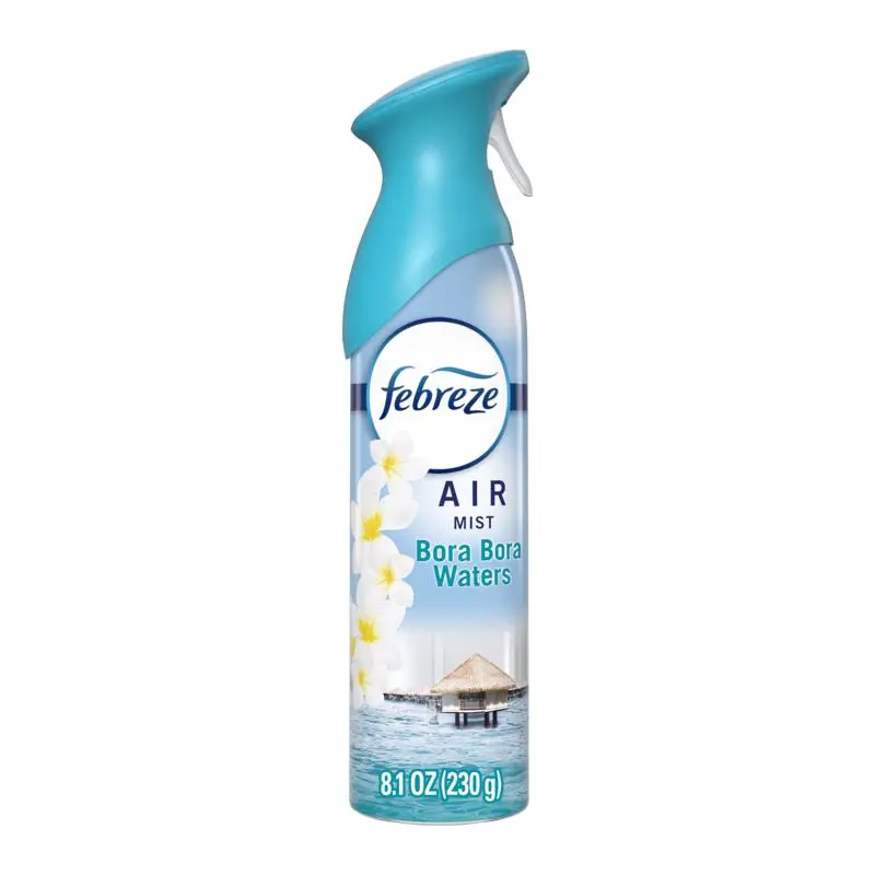 Febreze Bora Bora Scent Air Freshener Spray 8.1 oz Aerosol 1 pk (Pack of 6)