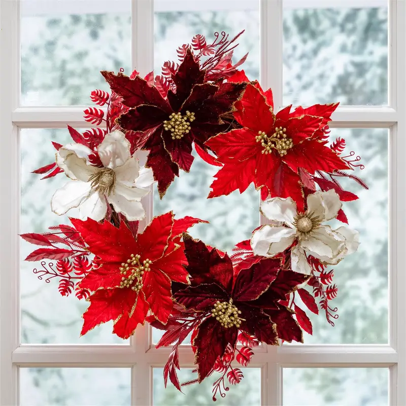Feels Like the Holidays Wreath, 20"