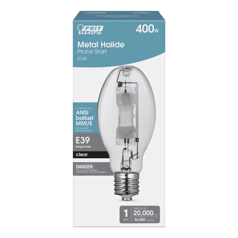 Feit 400 W ED28 HID Bulb 36000 lm Bright White Metal Halide 1 pk - Deal of The Week
