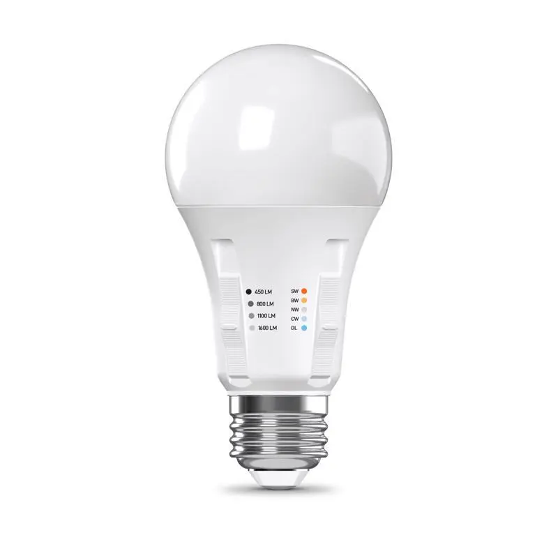 Feit Electric A19 E26 (Medium) LED Bulb Adjustable White 100 Watt Equivalence 1 pk (Pack of 6)