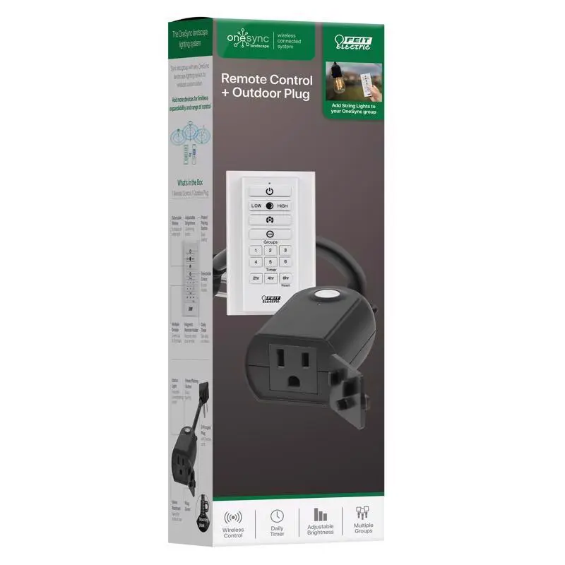 Feit OneSync 1 ft. L Plug Adapter and Remote - Deal of The Week