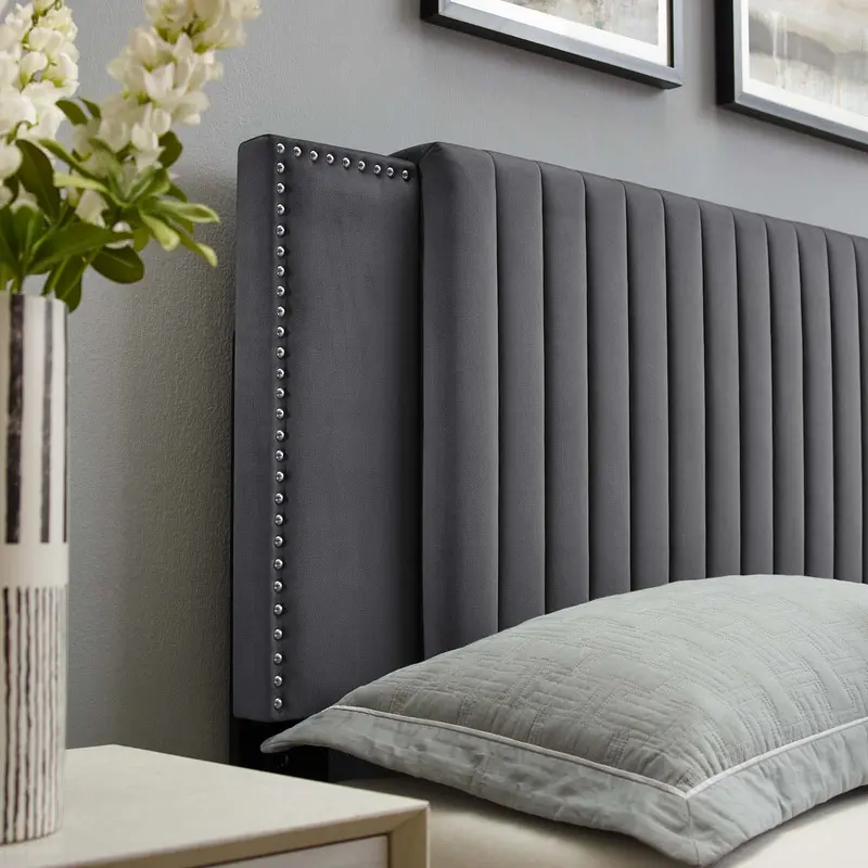 Felicity Channel Tufted Performance Velvet King/California King Headboard By Modway - MOD-6663